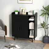 Floor Storage Cabinet Free Standing Cupboard Chest