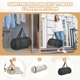 Foldable Futon Mattress with Washable Cover and Carry Bag for Camping