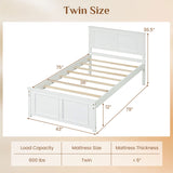 Full/Queen/Twin Size Platform Bed Frame with Headboard