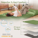 Floor Mattress with Washable Cover and Carry Bag