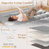 Futon Mattress with Washable Cover and Carry Bag