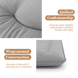 Futon Mattress with Washable Cover and Carry Bag
