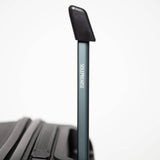 24-inch Black Hardcase Roller Luggage with 360° Wheels & TSA Lock
