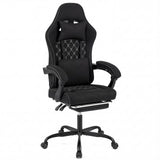 Gaming Chair Height Adjustable Computer Chair with Headrest Video Game Chair