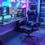 Gaming Chair Height Adjustable Computer Chair with Headrest Ergonomic Office Task Chair