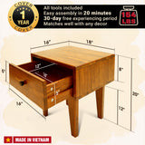 Sofia Solid Wood Nightstand