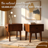 Sofia Solid Wood Nightstand