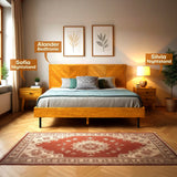 Sofia Solid Wood Nightstand