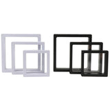 1Pc PE Film Jewelry Storage Box Brooch Coin Gems Jewelry Storage Box Dustproof Exhibition Decoration Floating Ring Case