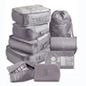 9 Pieces Set Travel Organizer Storage Bags Suitcase Packing Set Storage Cases Portable Luggage Organizer Clothes Shoe Tidy Pouch