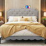 Headboard for Queen and Full Size Bed Tufted Upholstered Head Board