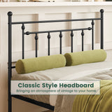 Full/Queen/Twin Size Heavy-duty Metal Bed Frame with Headboard