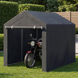Heavy-Duty Portable Storage Shed with Roll-up Zipper Door