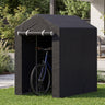 Heavy-Duty Portable Storage Shed with Roll-up Zipper Door