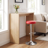 Height-adjustable Bar Stool with 360Â° Swivel for Kitchen & Dining