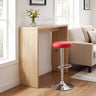 Height-adjustable Bar Stool with 360Â° Swivel for Kitchen & Dining