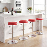Height-adjustable Bar Stool with 360Â° Swivel for Kitchen & Dining