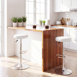 Height-adjustable Bar Stool with 360Â° Swivel for Kitchen & Dining