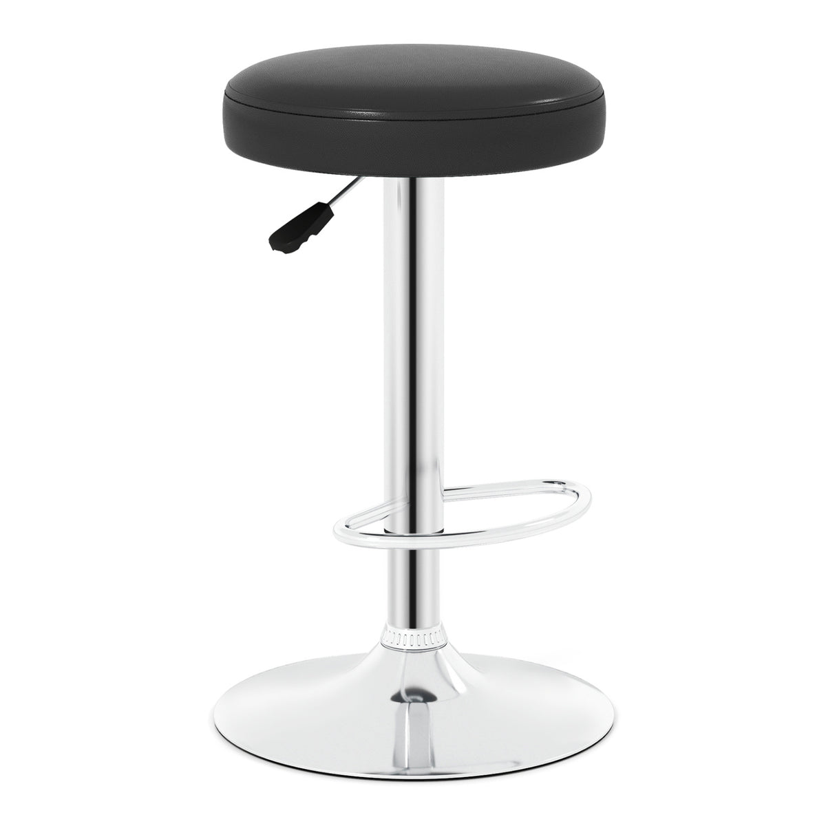 Height-adjustable Bar Stool with 360Â° Swivel for Kitchen & Dining