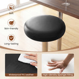 Height-adjustable Bar Stool with 360Â° Swivel for Kitchen & Dining