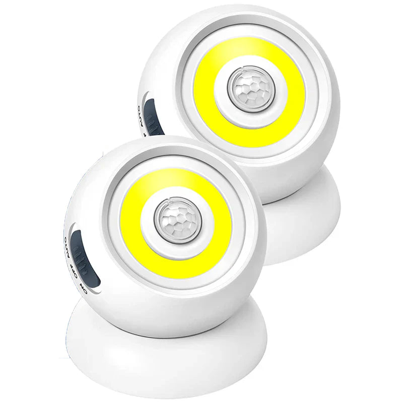 2 Pack 500 Lumens Motion Sensor Night Light