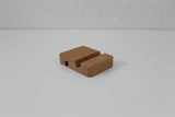 Handcrafted Wooden Phone Holder - Elegant - Rustic Wooden Phone Stand - Perfect Countertop Holder for Office or Kitchen