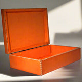 Siete Cajas  | Cedar & Leather Box