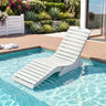 In-Pool Lounge Chair with Weighted Anti-Floating Design 450 LBS for Baja Shelf