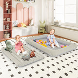 Inflatable Toddler Travel Bed with Electric Pump and Raised Bed Rails