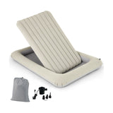 Inflatable Toddler Travel Bed with Electric Pump and Raised Bed Rails