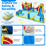 Inflatable Water Slide Bounce House 9-in-1 Jumping Castle with 780W Blower
