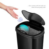 Oval Motion Sensor Trash Can 13.2 Gallon | SM-50-23