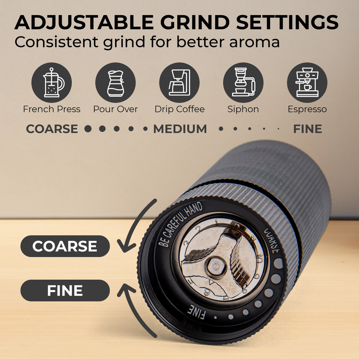 Manual Coffee Grinder, KF2071