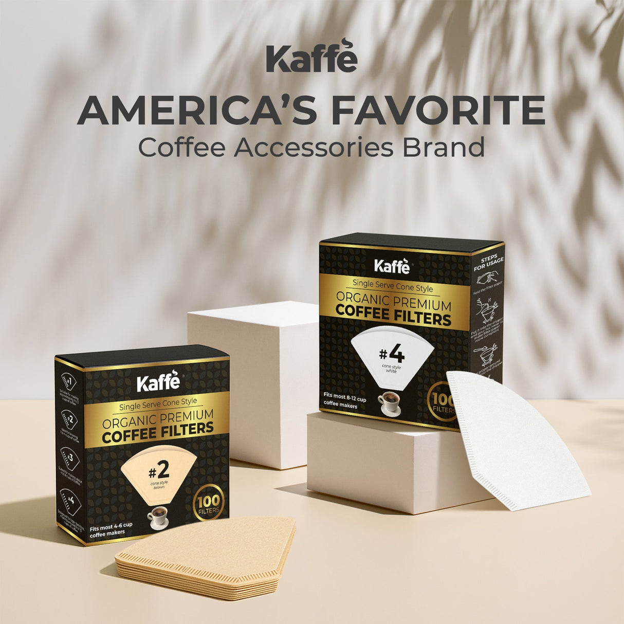 Organic Premium Coffee Filters #4, KFCF04W – Moogdesk