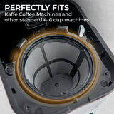 Universal Replacement Coffee Filter for 5-Cup Coffee Makers, KFPF05