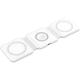 3-in-1 Magnetic Wireless Charger Pad Stand - Fast Wireless Charging Dock Station