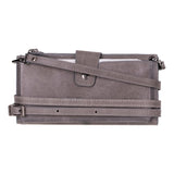 Kaycee Leather Women's Cell Phone Wallet with Strap