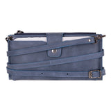 Kaycee Leather Women's Cell Phone Wallet with Strap