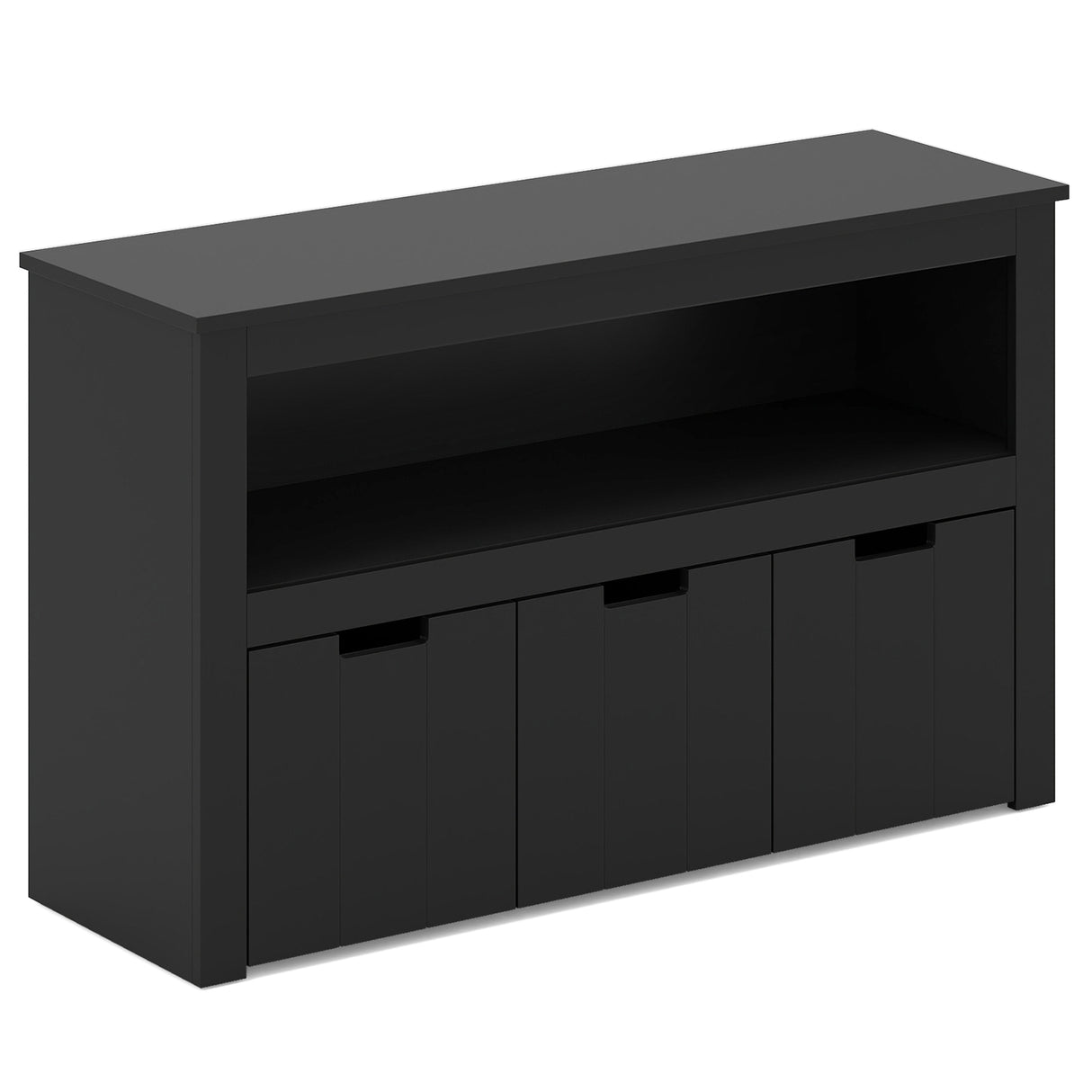 Kid Toy Storage Cabinet 3 Drawer Chest with Wheels Large Storage Cube Shelf