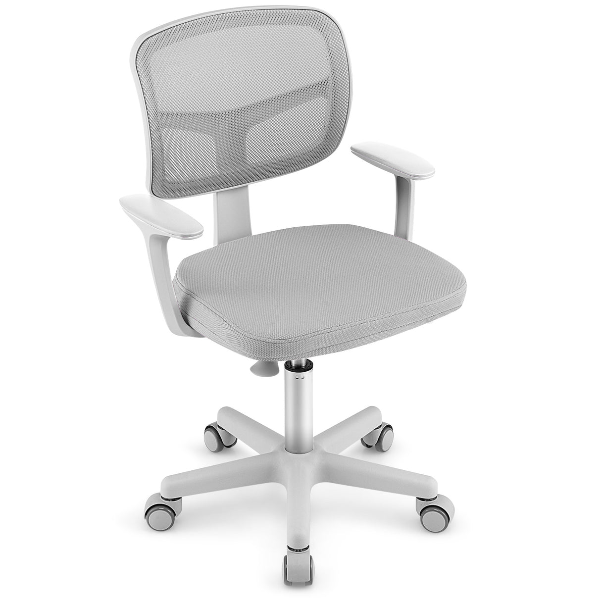 Adjustable Desk Chair with Auto Brake Casters for Kids