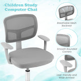 Adjustable Desk Chair with Auto Brake Casters for Kids