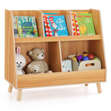 5-Cube Kids Bookshelf and Toy Organizer with Anti-Tipping Kits