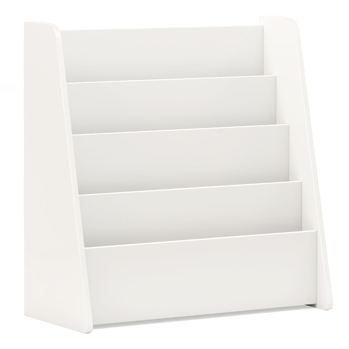 4-Tier Kids Bookshelf with Deep Compartments for Bedroom