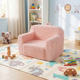 Kids Couch Portable Toddler Sofa with Anti-slip Base