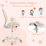 Swivel Mesh Children Computer Chair with Adjustable Height