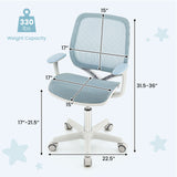 Swivel Mesh Children Computer Chair with Adjustable Height