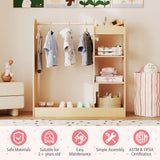 Kids Dress Up Storage with Mirror