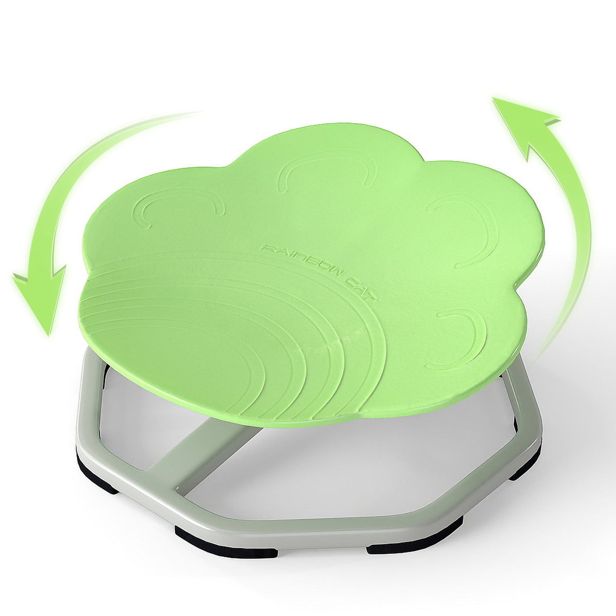 Kids Sensory Swivel Chair Cat Claw 360Â° Spinning Chair with Non-Slip Metal Base