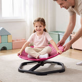 Kids Sensory Swivel Chair with Sunflower Shape 360Â° Spinning Chair for Toddlers