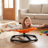 Kids Sensory Swivel Chair with Sunflower Shape 360Â° Spinning Chair for Toddlers